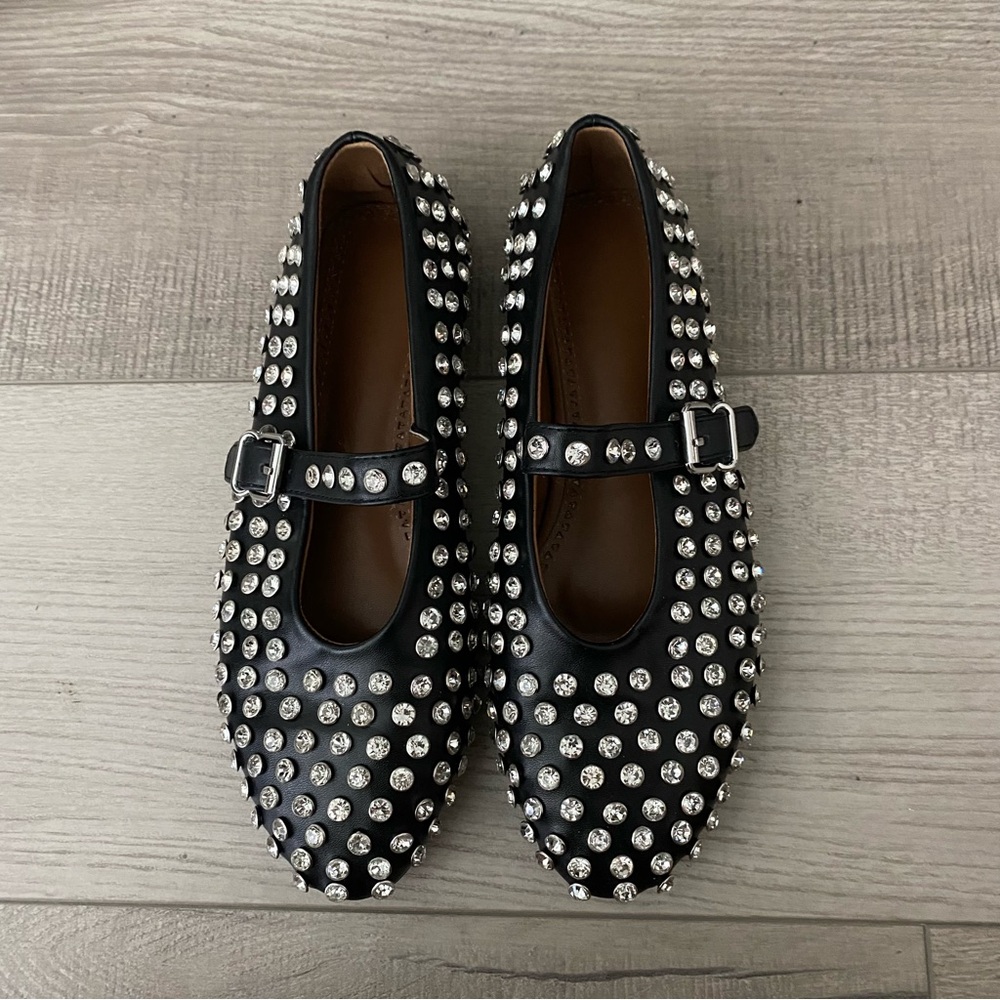 Alaïa l00k a lik3 rhinestone shoes